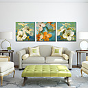 Reproduction transferee sur toile Art Floral Spring Set de 3