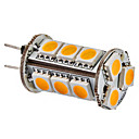 G4 3W 15x5050SMD 150-180LM 3000-3500K Blanc Chaud ampoule de mae