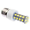 Dimmable E27 6W 30xSMD5050 400-500LM 5500-6500K ampoule Natural White Light LED 85-265V