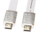 cable hdmi libre 15 m  1m 3ft v1.4 blanc 1080p HDMI avec Ethernet HDMI vers HDMI cable HDMI haute vitesse w  tores de ferrite