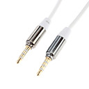 3.5mm male male cable audio evolutive White 0.3m