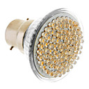 B22 5W 81 LED 400-450LM 3000-3500K lumiere blanche chaude ampoule spot LED 85-265V