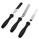 Gateau outil Smooth Knife Spatule droite  3pcs 