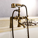 Centerset robinet en laiton antique baignoire