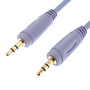 3.5mm male male cable audio AUX Violet 1.0M