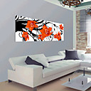 Reproduction transferee sur toile Art Floral Dance dans le jeu aerien de 3