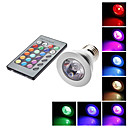 E27 5W RGB Lumiere IR Remote Controlled ampoule spot LED  85-265V 