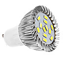 GU10 4W 12x5630smd 320-360LM 6000-6500K lumiere blanche naturelle a mene lampoule spot ac 110-130ac 220-240 V