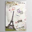 Reproduction transferee sur toile Art Architecture Efiffel Tour memoire