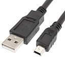 USB 2.0 male Mini USB 2.0 Male Black 2M