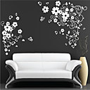 Fleur de papillon Wall Sticker