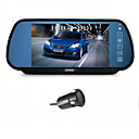 Car Retroviseur avec 7 pouces numerique Fonction daffichage TFT-LCD et camera
