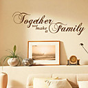 Ensemble nous formons Wall Sticker famille