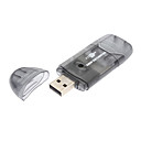 SDHC  SD  MMC lecteur de carte memoire pour adaptateur USB 2.0 Fumee