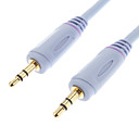 3.5mm male male cable audio AUX Violet 1.5M