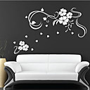 Elegante moderne Wall Sticker fleur