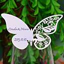 Jolie Butterly carte decoupee au laser Pour Galss de vin  Set of 12 