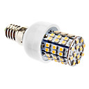 E14 3.5W 60x3528SMD 240-270LM 3000-3500K lumiere blanche chaude ampoule LED de mae