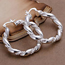 Argent Twisted Boucl...