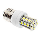 E27 5W 27  5050SMD 390LM 6000K Blanc Froid ampoule de LED 220