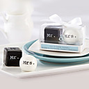 M. et Mme Ceramique Salt  Pepper Shakers