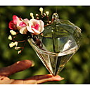 Hanging diamant vase en verre