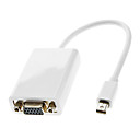 Thunderbolt male vers VGA femelle cable blanche pour MacBook Air  MacBook Pro  iMac  Mac Mini 03 M