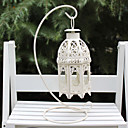 Blanc Hanging Candle Holder Creux-dehors