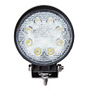 24W 8 LED ronde Le de travail