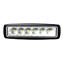 6 LED 18W Rectangle Le de travail