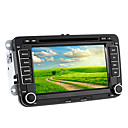 7 2din ecran tactile lcd lecteur dvd de voiture au tableau de bord pour GPS de soutien de volkswagen ipod bluetooth rds