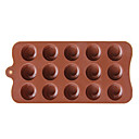 Silicone ronde mampoules chocolat Mampoules