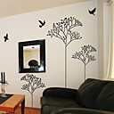 Sprining arbre et stickers muraux d oiseaux