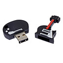 8GB en caoutchouc souple guitare electrique USB Flash Drive