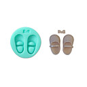 Silicone Fondant Cake Decorating Mold chaussures Shape