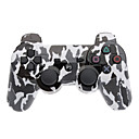 Manette Bluetooth Dual-Shock Kaki V4.0 pour PS3 Camouflage