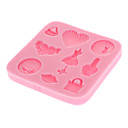 Love  Mme Series 3D Liquid Silicone Double  sucre Shape