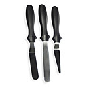 Spatule givrage outil de propagation angle et droit Pour decoration de gateau jeu de 3 pieces