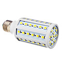 E27 12W 60x5050SMD 6000K Cool White Light Bulb LED 220