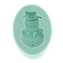 Bebe de neige de chocolat de forme 3D Moule en silicone