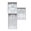 Man Shape Fondant Cake Decorating Mold Set de 3 pieces