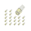 10 x T10 20 SMD 1210 LED de voiture blanche Lumieres oule 194 168 2825 W5W