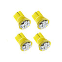 4 x T10 8 SMD LED jaune lumieres oule de voiture de W5W 147 152 158 159 161 168 184 192 193 194 2825