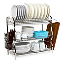 Racks Argent Acier inoxydable Egouttoir Cutting Board Holder Coupe rack