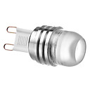 G9 2W 3-LED 65-80lm 8000K White Light Bulb Spot LED  DC12V 