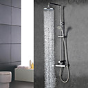 saupoudrer  contemporaine finition chrome repandue melangeurs precipitations robinet de douche