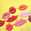 Gazeuses Costumes Ceramique Faux Lip Pour Fancy Dress Party Set de 14