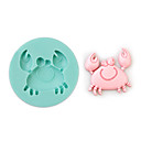 Crab Forme Fondant Cake Decorating cuisson Outil  en silicone