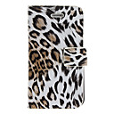 Leopard Print PU Cas...