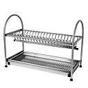 Racks 40cm Argent Acier inoxydable Egouttoir